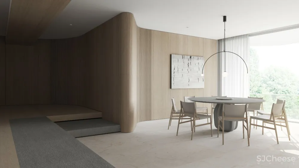 天然材质带给空间的极致纯净与享受! 首