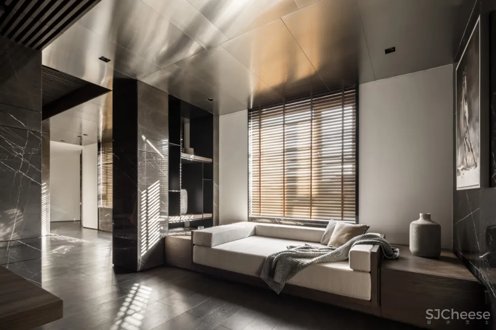 最新 | 唐忠汉：540m²顶层复式 ，大地灰演绎最美的奢宅气质 首