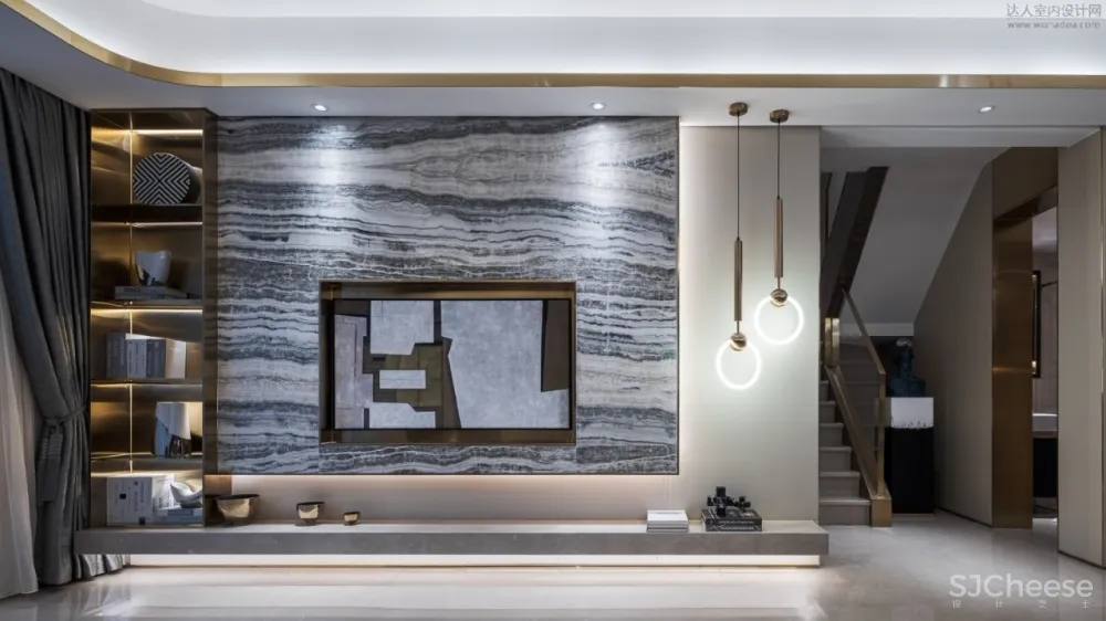 元禾大千设计 | 融信澜湾上叠样板间