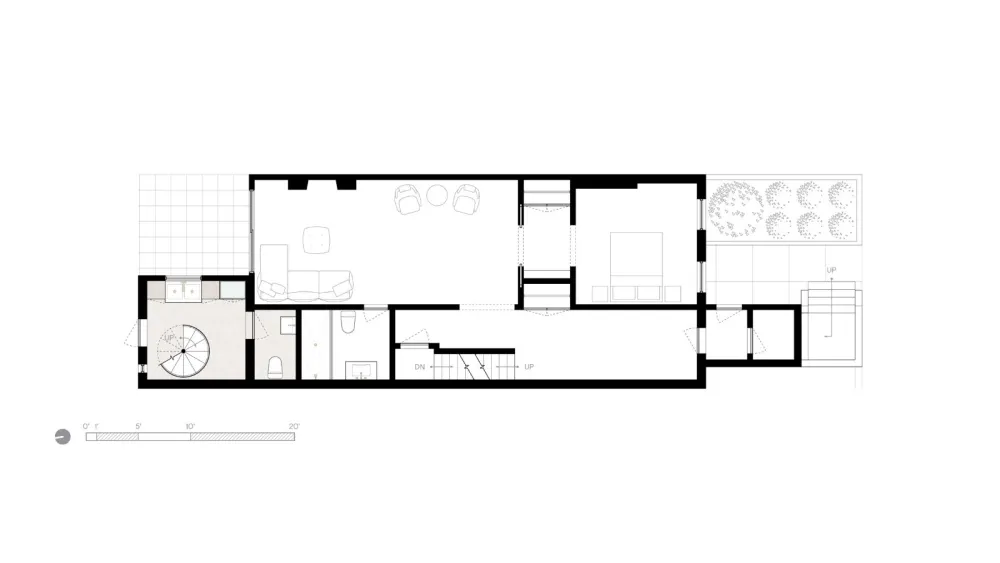 首发 | GRT Architects：融合新旧元素的纽约联排别墅