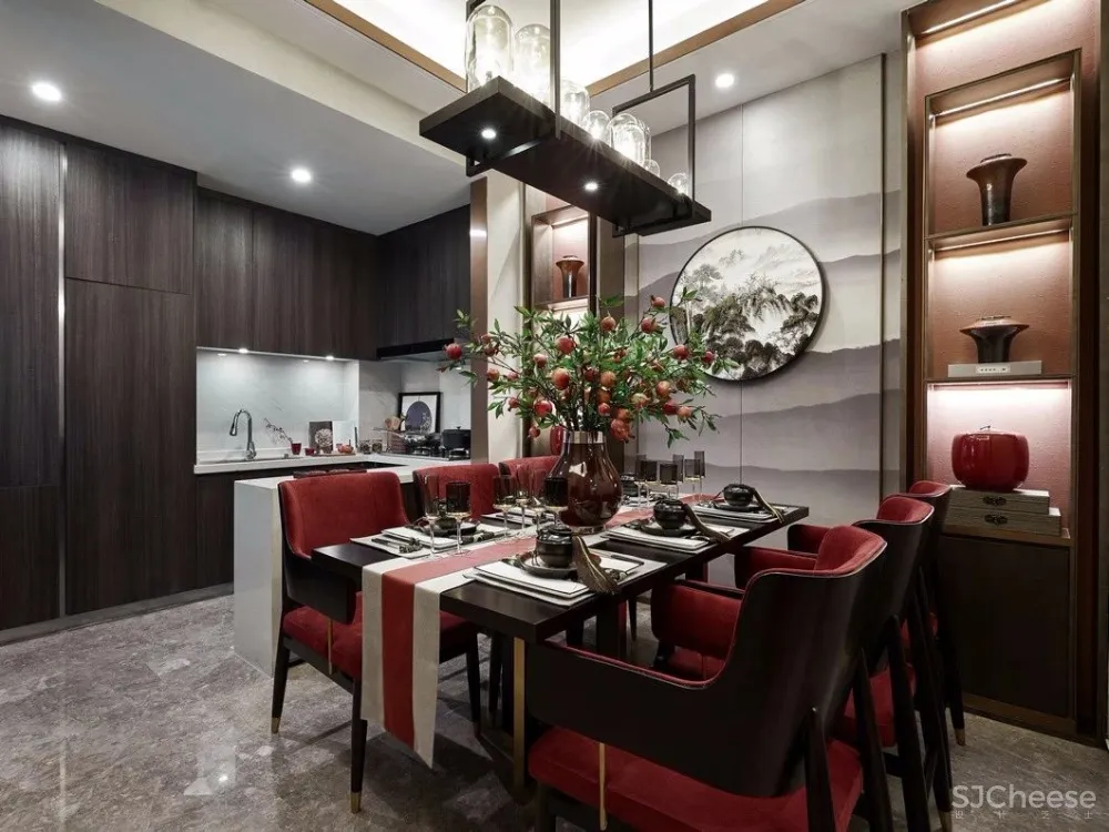 新中式+中国红丨极致的东方惊艳