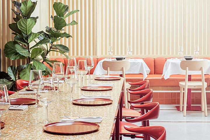 首发 | 34 south:荷兰20世纪30年代汽车内饰的时尚工艺餐厅