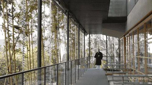 他在闹市中建了一个寺庙,用水晶做围墙,斩获设计大奖