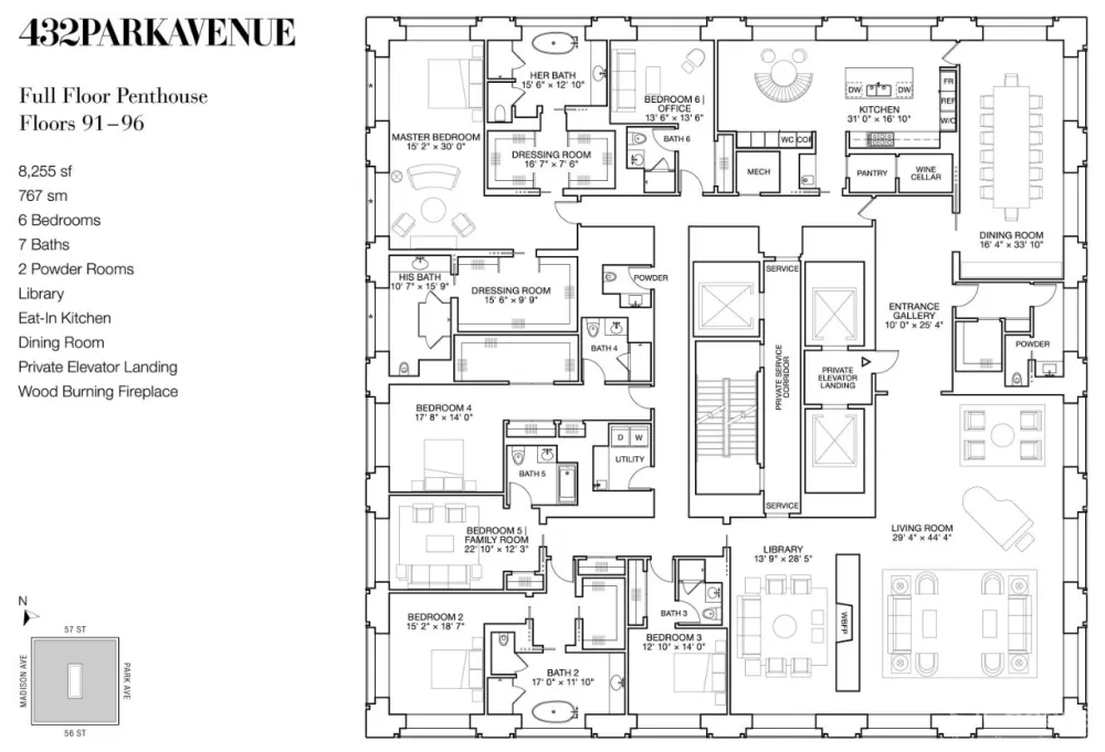 顶级公寓才有的奢华设计