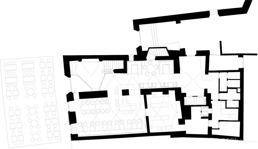 新作 | BEHF Architects:奥地利 Koller + Koller am Waagplatz餐厅 首