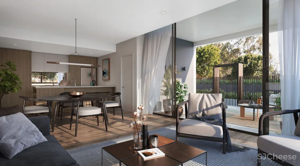 这种高水准的效果图，却是这种清新风！