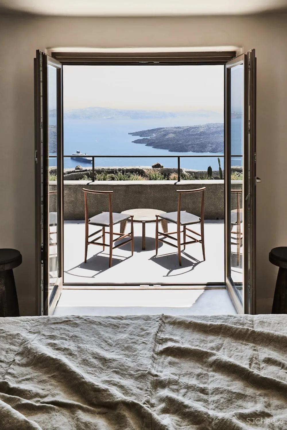 首发 | K-STUDIO：希腊圣托里尼的沃拉别墅 首