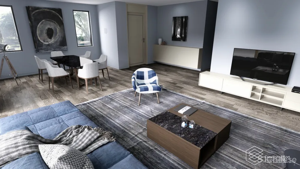 过往的一些家装效果图案例-创腾