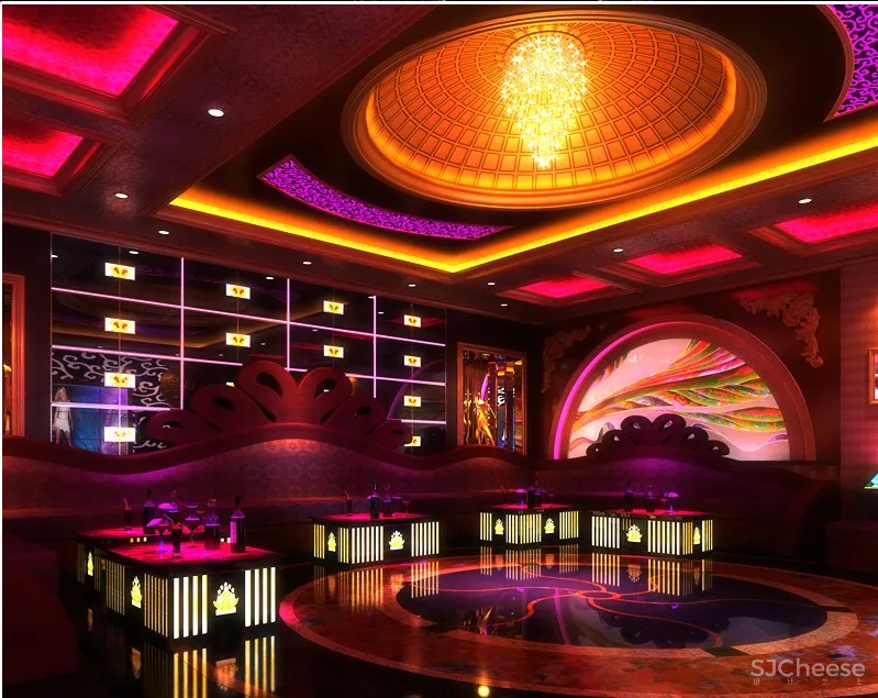 成都都江堰皇港丽都ktv装饰设计案例赏析 打造一个众人喜欢的ktv成都ktv装修设计
