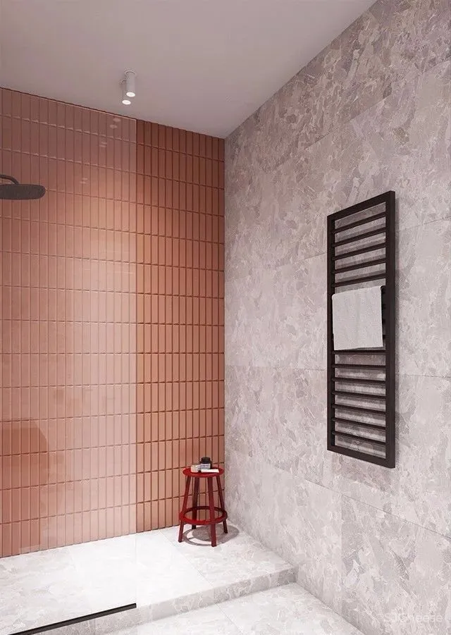 94㎡ 圆形主题设计丨清新配色怎么看都不腻