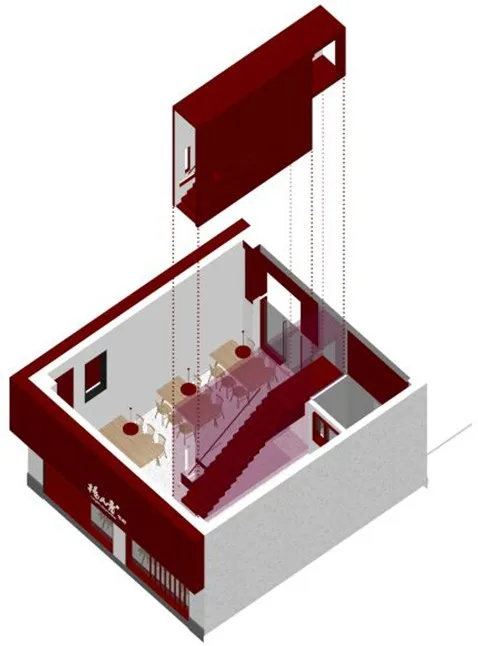 趣·构:小龙虾馆设计,南京 / 线状建筑设计研究室