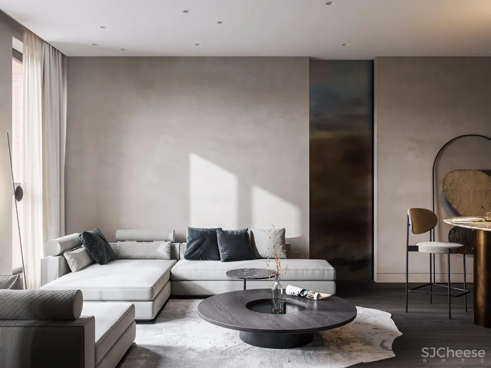 90㎡ 餐厅这样设计丨一进门就被惊艳了