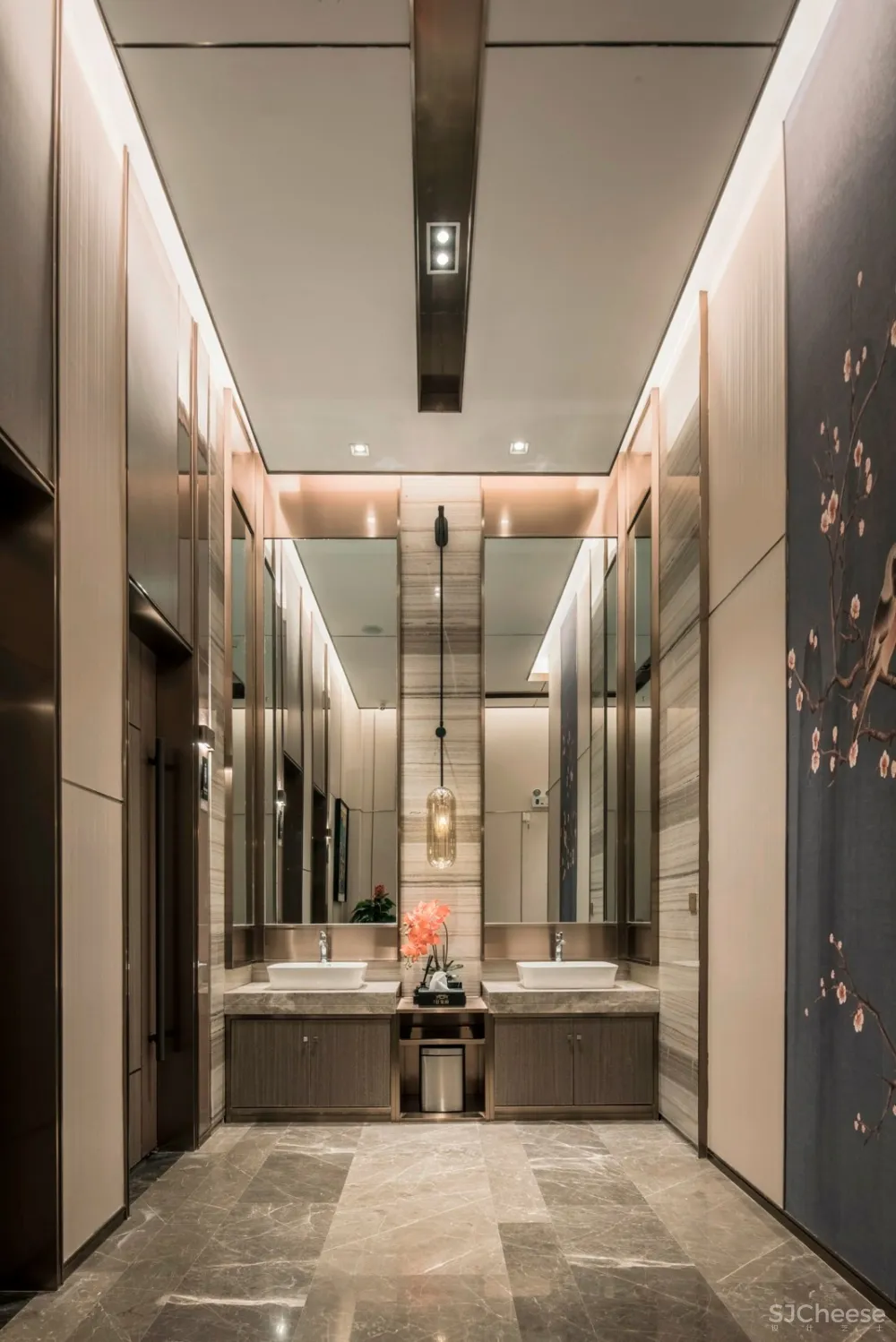 【景地组室内设计】以景入诗、 以意入画的情怀,将山水美景纳入设计