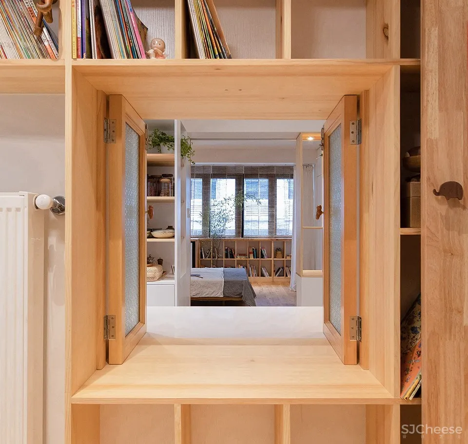 一眼望穿的家,南京 / 系园建筑设计工作室