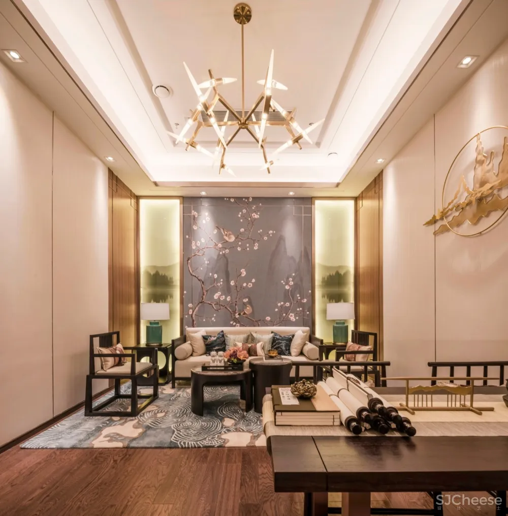 【景地组室内设计】以景入诗、 以意入画的情怀,将山水美景纳入设计