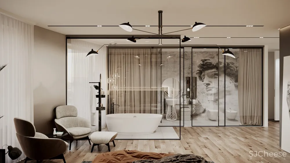 有一种精致的高级感，特别优雅！