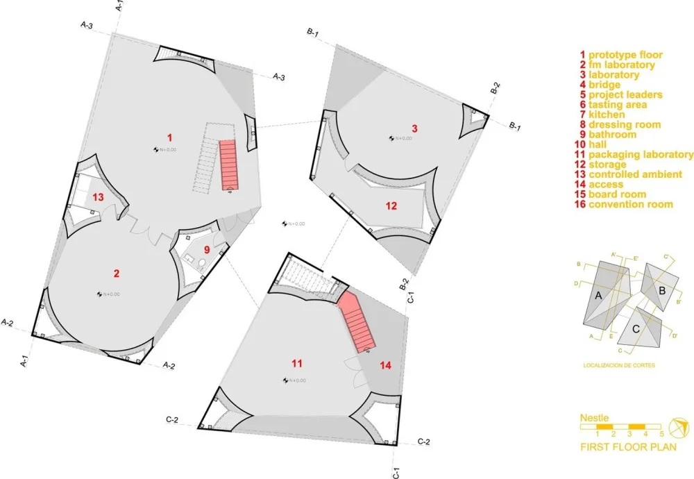 墨西哥雀巢集团创新实验室／Rojkind Arquitectos