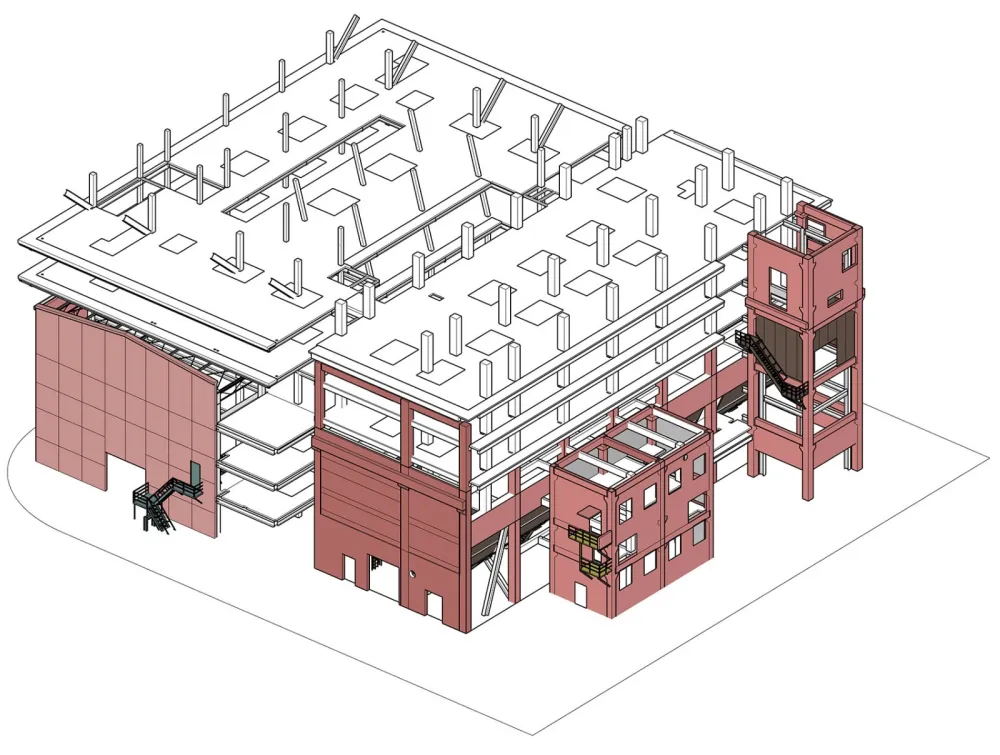 “仓阁”- 首钢工舍智选假日酒店,北京 / 中国建筑设计研究院有限公司