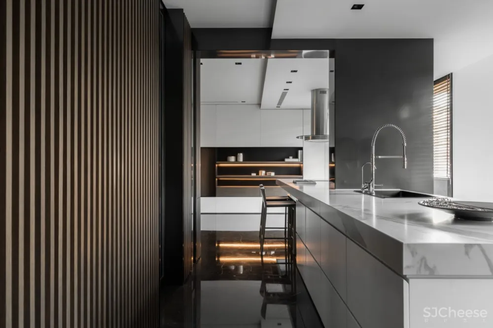 最新 | 唐忠汉：540m²顶层复式 ，大地灰演绎最美的奢宅气质 首