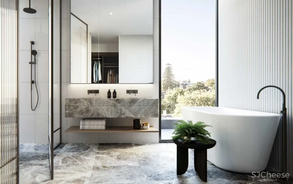 看这些样板房效果图/新的设计真让人心动