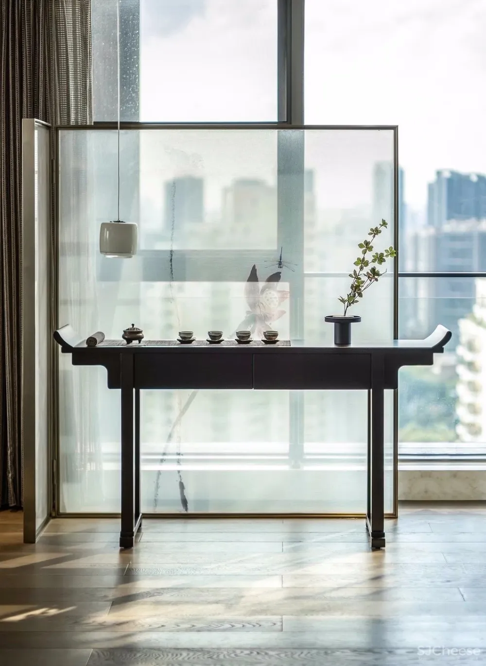 380㎡简雅新中式:一方宁静,一方闲雅