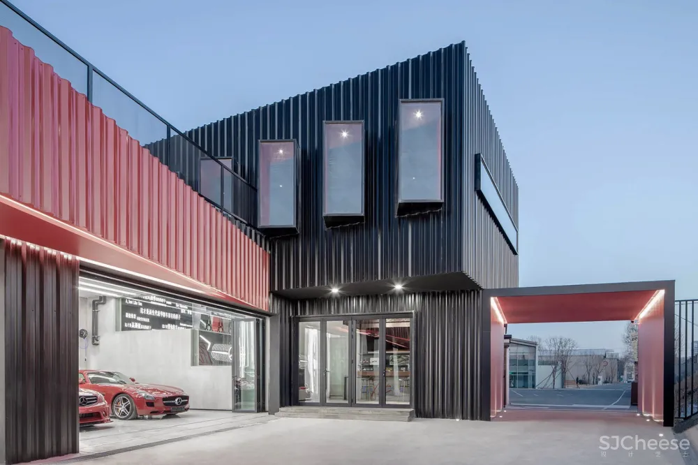 新作 | 上建下筑工作室:北京 The Pit House汽车俱乐部