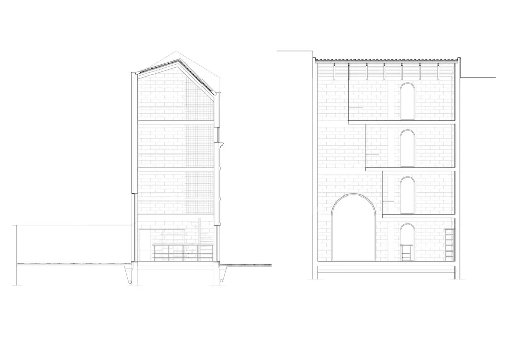 首发 | Leopold Banchini + Daniel Zamarbide：拥有强大内部和沉思空间的封闭式住宅 Dodged House 首