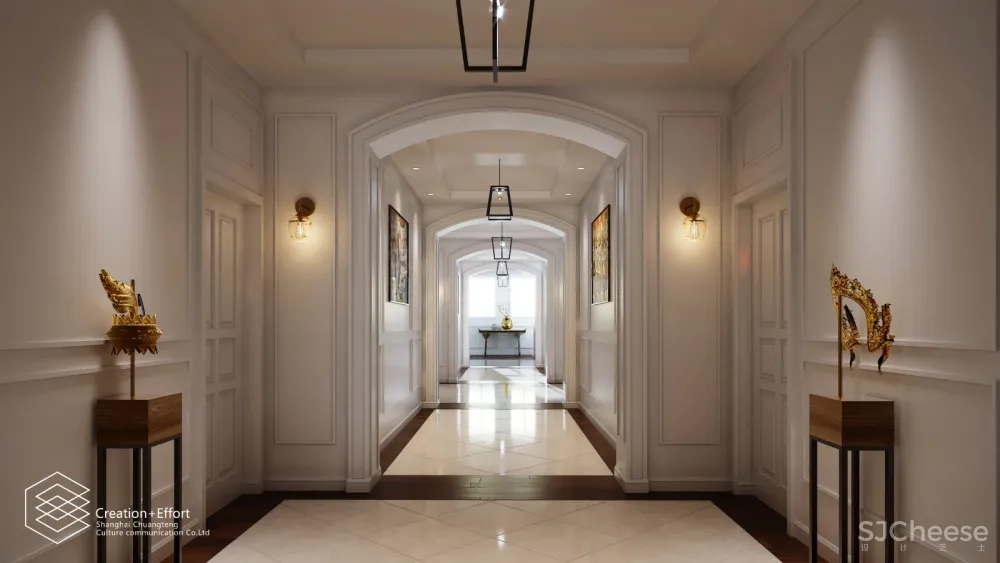 过往的一些家装效果图案例-创腾