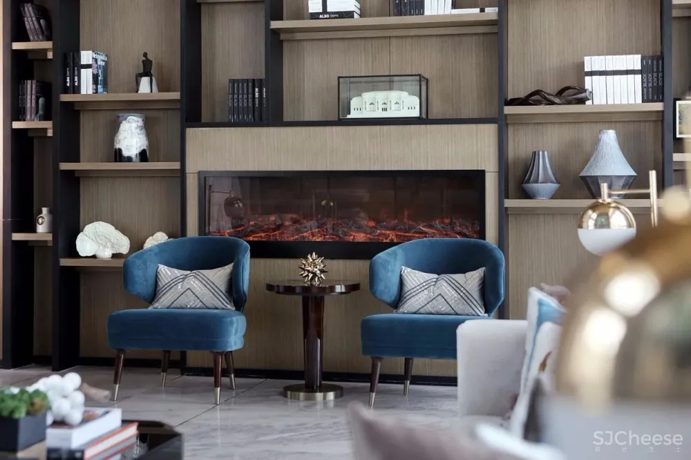 【YLH地产设计组】300 m²东方气韵的样板间设计方案 首