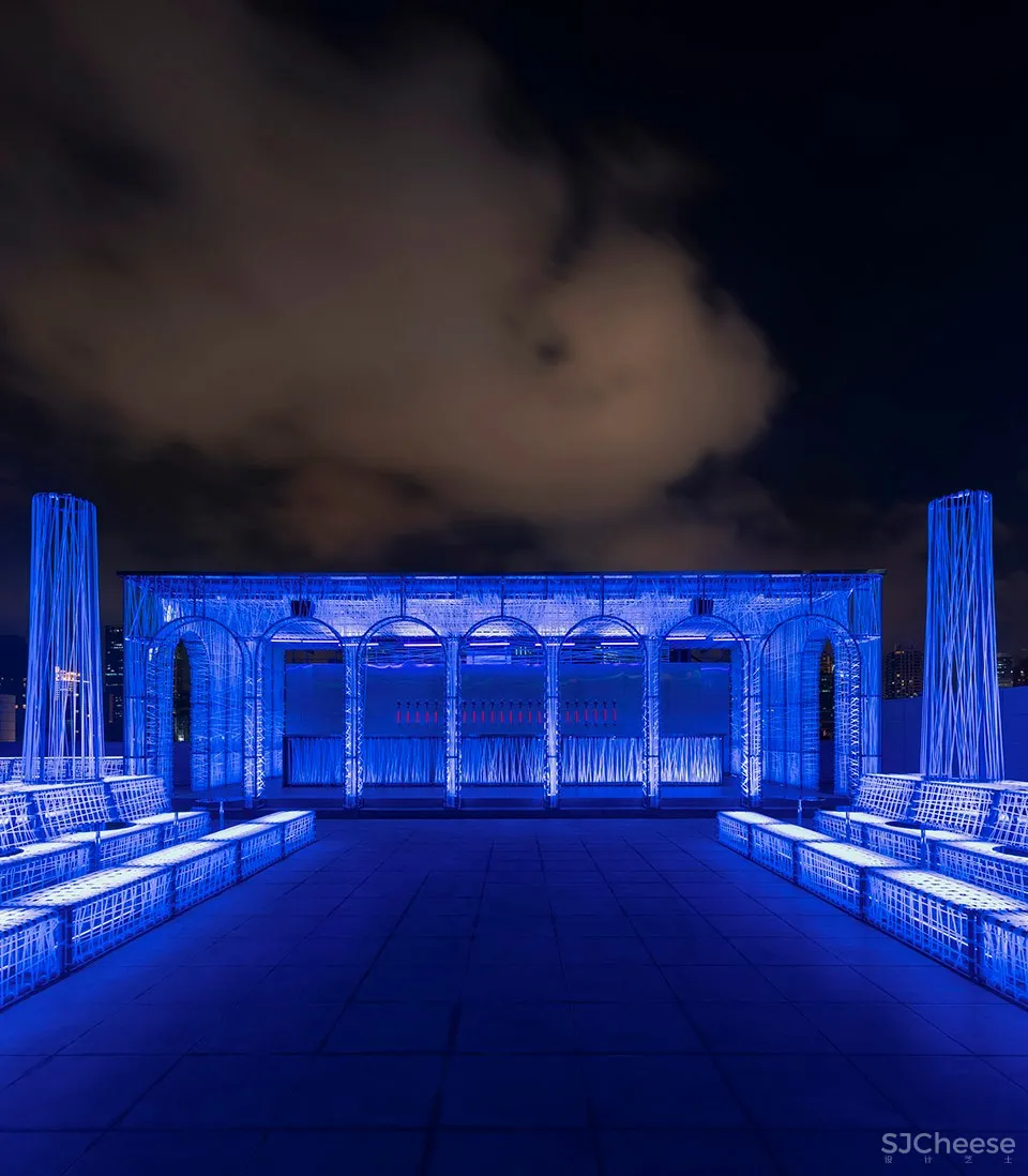 新作 | Alberto Caiola Studio:上海 Nyx屋顶酒吧