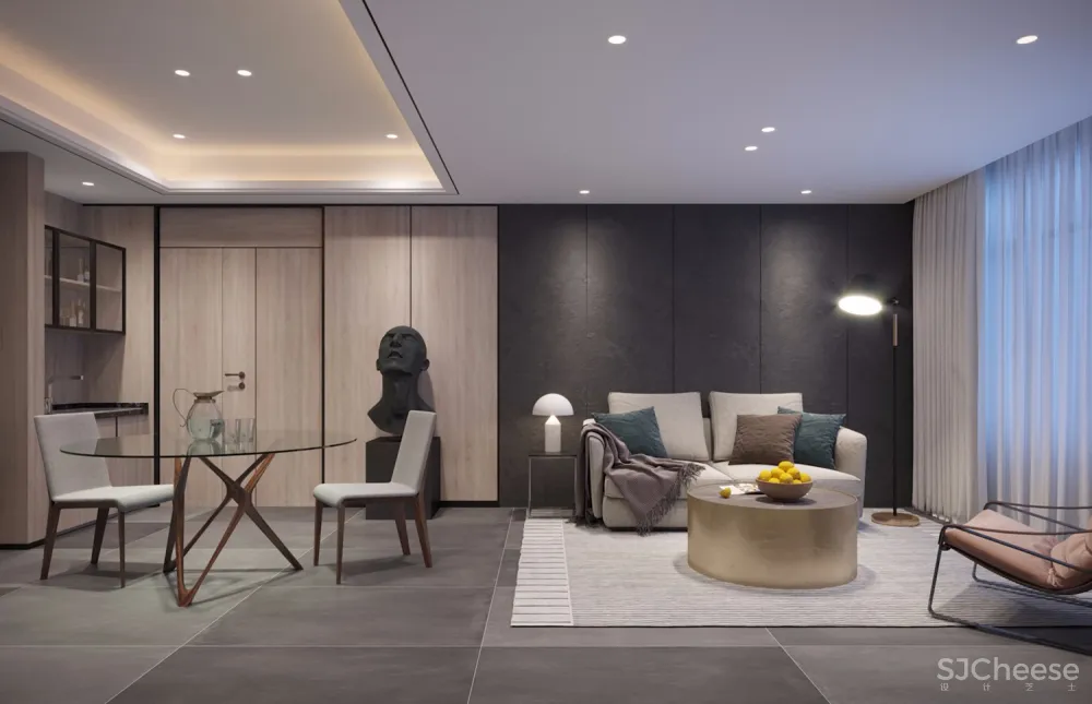 MIC视觉-港式风单身公寓