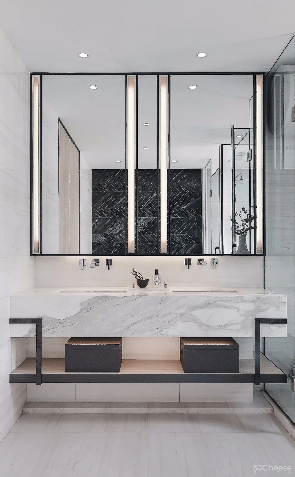 朴悦设计 | 大连璞石墅底跃样板间，生活的自然归属