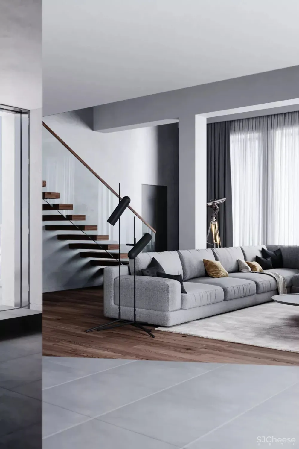 客厅有横梁?别怕,这里有妙招!