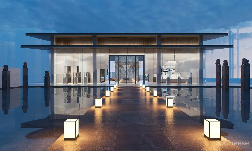 壹舍新作 | 天地悠悠处 自在东方美 ——镇江中企南山墅售楼处 首