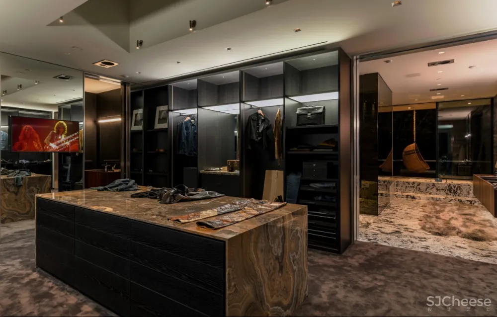 豪宅的衣帽间,可不是两排柜子那么简单!