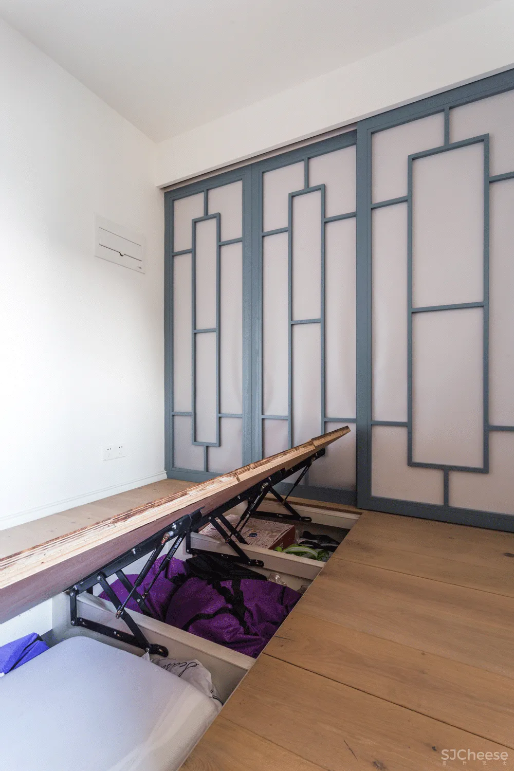 上海孕妈爆改87㎡小两室,榻榻米、游乐场一应俱全丨好想住