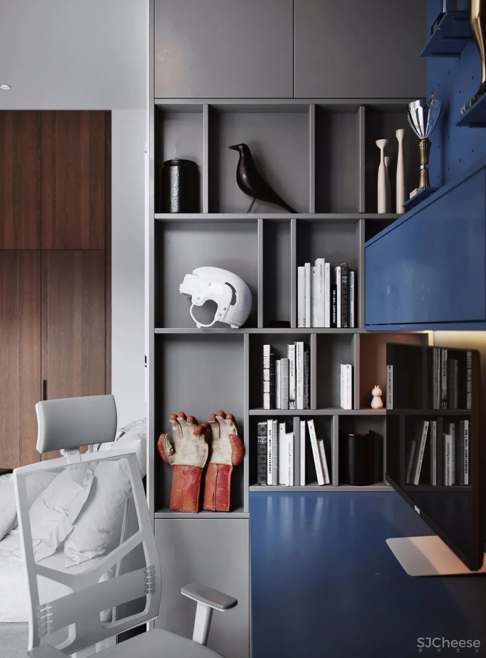 115㎡ 原木+大理石丨让家更有质感