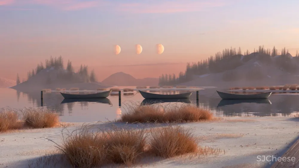 这种诗意渲染图,恐怕只有他们才做得出来 首