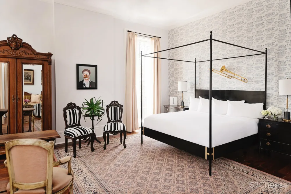 首发 | Hunter Mabry设计 Henry Howard 酒店：体现了新奥尔良的南方魅力 首