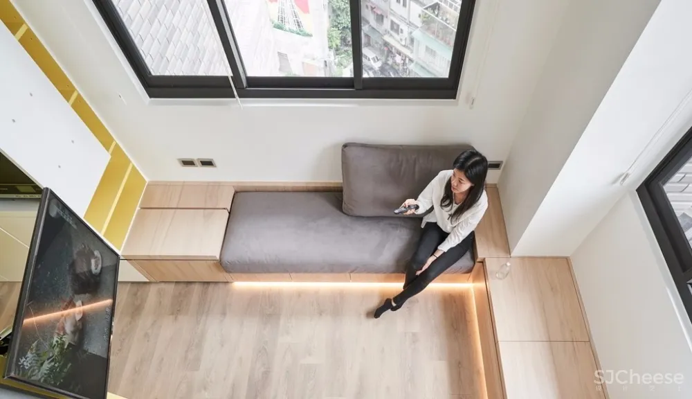 39.6㎡ 超多储物空间 / 设计得太好了