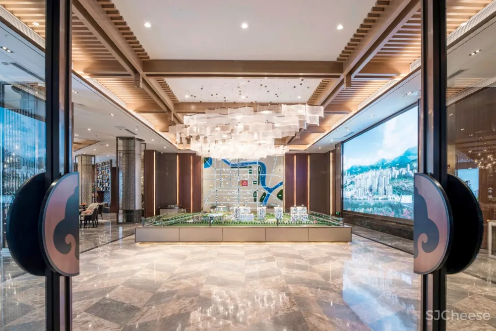 【景地组室内设计】以景入诗、 以意入画的情怀,将山水美景纳入设计