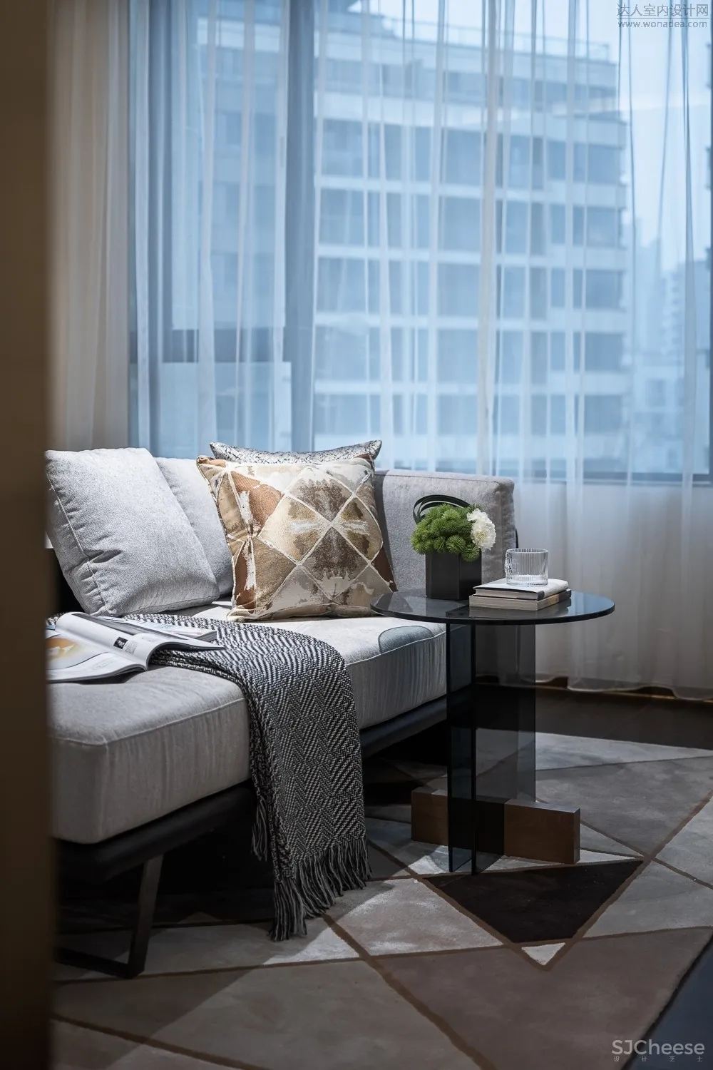 元禾大千设计 | 融信澜湾上叠样板间