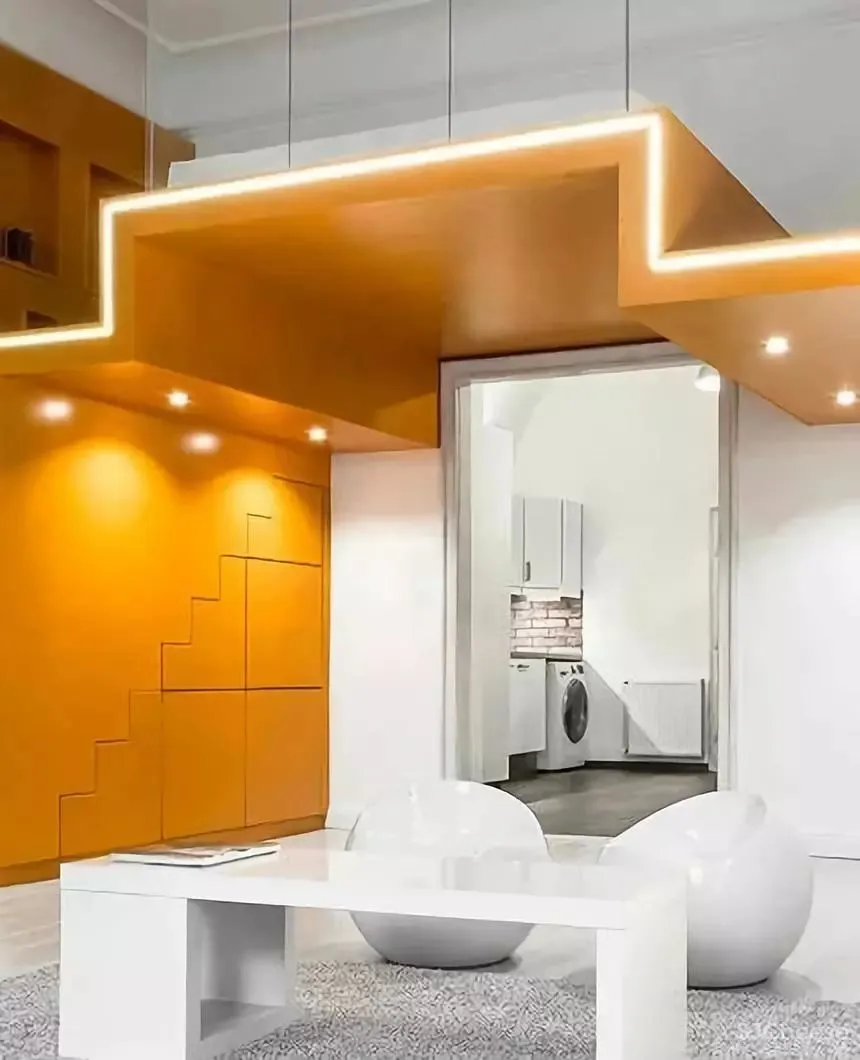 简约 LOFT，灯带这样设计太有创意了！