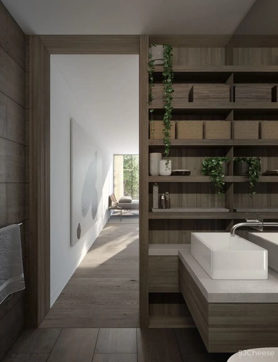 这种高水准的效果图，却是这种清新风！