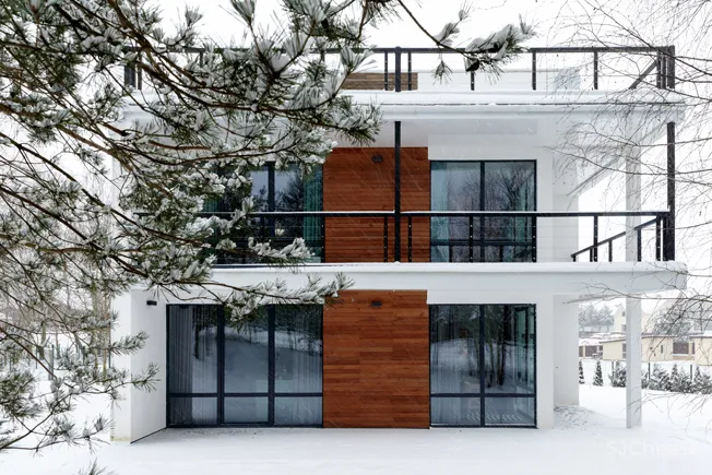 以“家庭美术馆”为主题的住宅设计 | Светлана Коледа 首