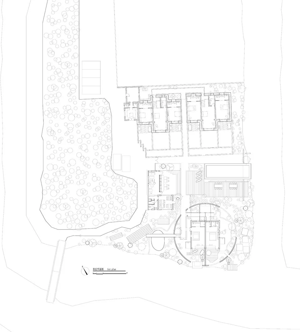 篱外·时光的圆民宿酒店,上海 / 元秀万建筑事务所