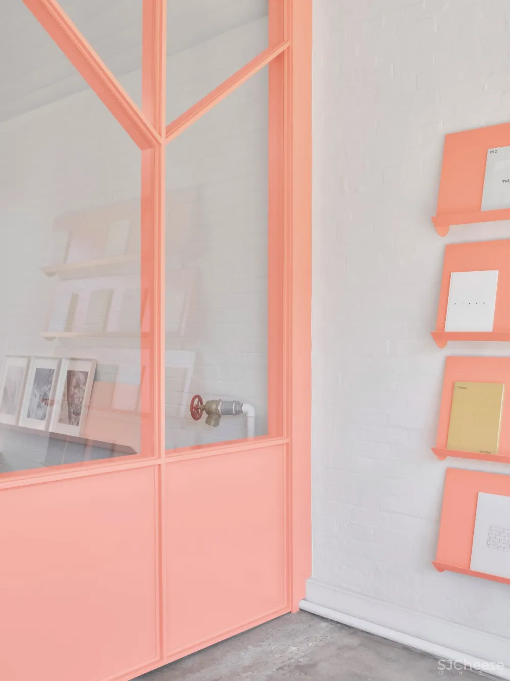 首发 | BoardGrove Architects:粉粉春桃色墨尔本办公空间