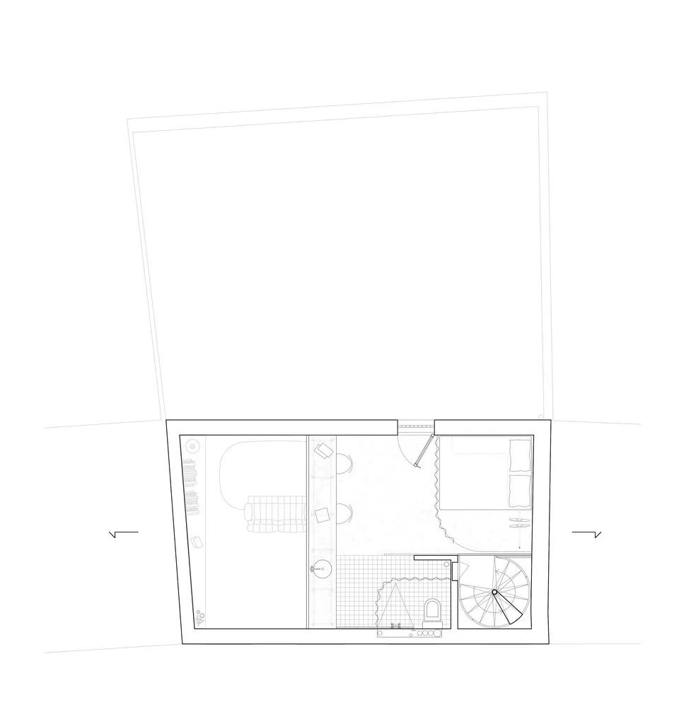 首发 | Leopold Banchini + Daniel Zamarbide：拥有强大内部和沉思空间的封闭式住宅 Dodged House 首