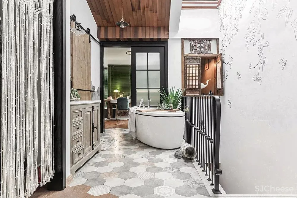 80万搞定260㎡别墅，度假风仙气来袭！屋主教你如何“装修理财”