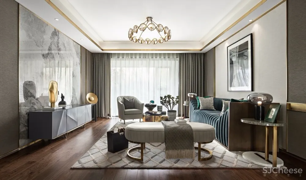 精致轻奢+东方格调/打造顶级样板间